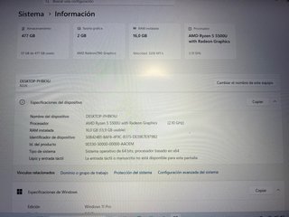 Ordenador portátil Lenovo negro