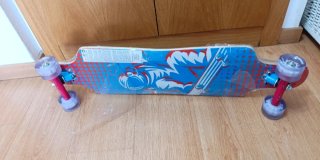 Longboard muuwmi ABEC7 con luces LED