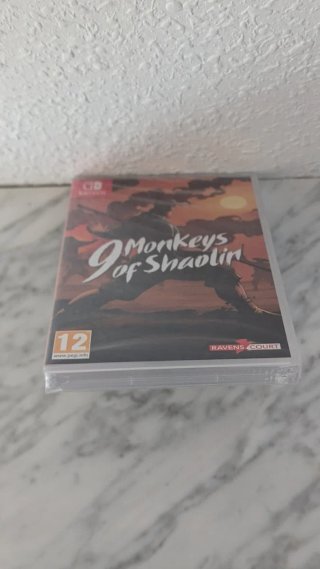 Precintado 9 Monkeys of Shaolin Switch PAL En
