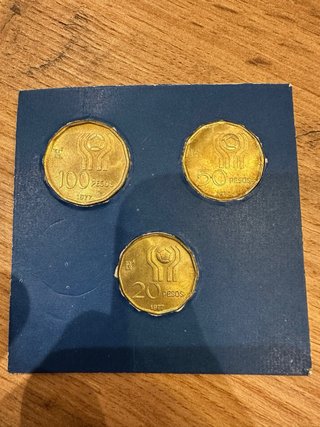 Set Monedas Mundial Argentina 78 Original