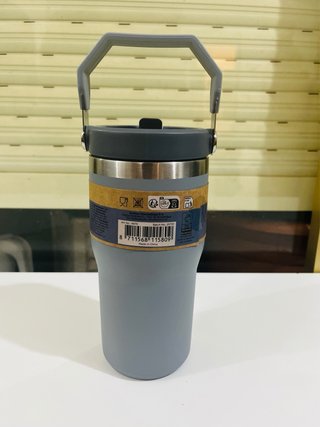 Owentha Travel Mug con Pajita 550ml