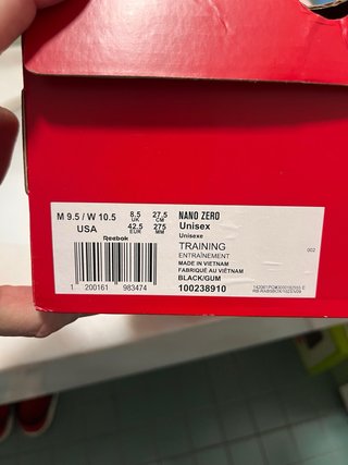 Reebok Nano Zero CrossFit
