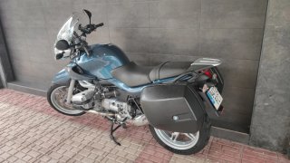BMW R850R Azul/Plata