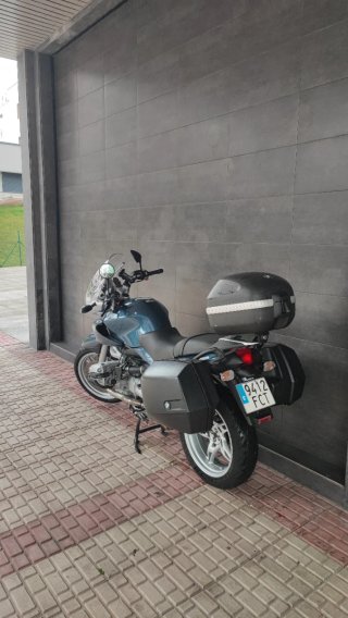 BMW R850R Azul/Plata
