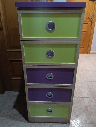 URGE VENDER !!! Conjunto cajoneras y estantería 16