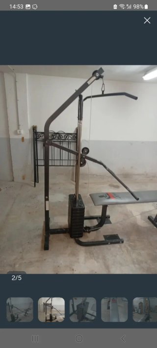 Máquina Weider Cobra 1000 Multifunción