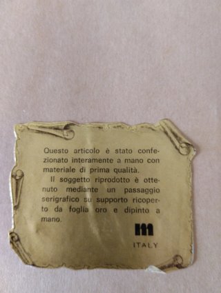 Quadretto Maternità con cornice dorata