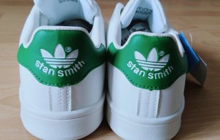 Adidas Stan Smith Blanco y Verde hombre