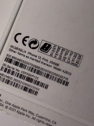 iPhone 13 256GB Rosa
