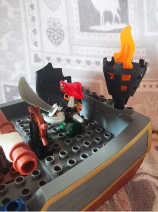LEGO Duplo Nave Pirata 7881 Rara
