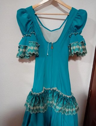 Traje de Flamenca con volantes.
