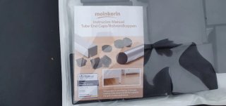 10 Tapones de plástico negros