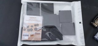 10 Tapones de plástico negros
