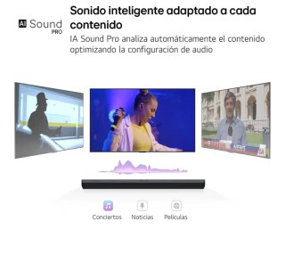 LG DS60TR Barra Sonido 440W 5.1 Bluetooth