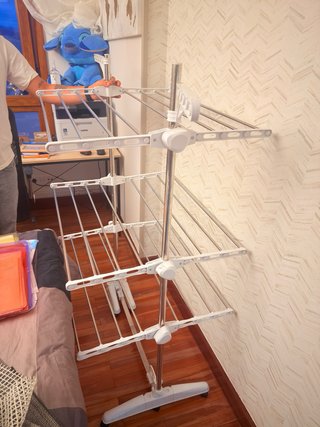 Tendedero Plegable Metálico 3 Niveles