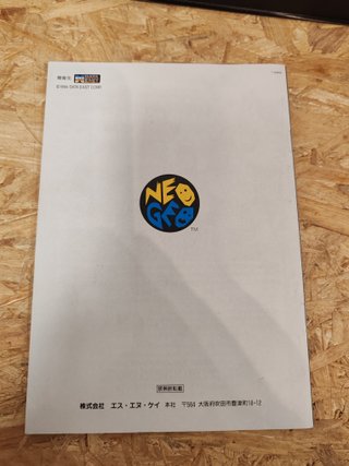 Fighter's History Dynamite NeoGeo AES Japón