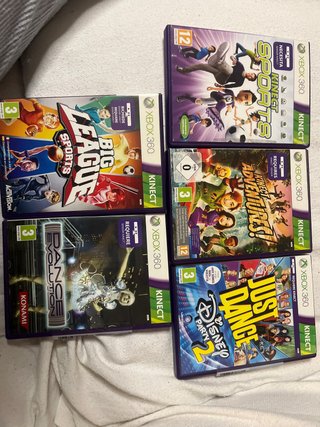 Xbox 360, Mandos Juegos Camara Live Headset Micros