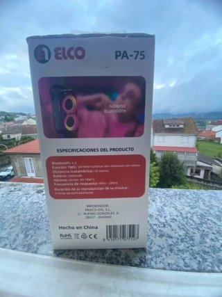 Altavoz Elco Negro