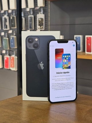 IPHONE 13 128GB NEGRO BATERIA 100% - 7 CICLOS