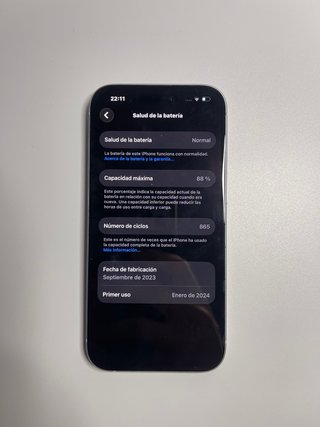 iPhone 15 128GB como nuevo