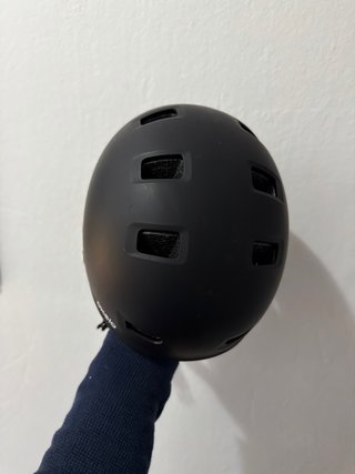 Casco Oxelo MF500 Negro Nuevo, talla S