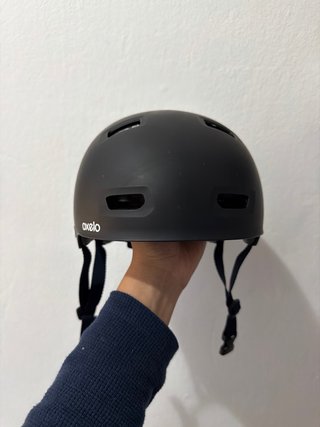 Casco Oxelo MF500 Negro Nuevo, talla S