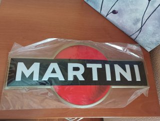 Cartel Publicitario Martini Vintage