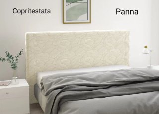 Copritestata letto grigio chiaro e altri colori