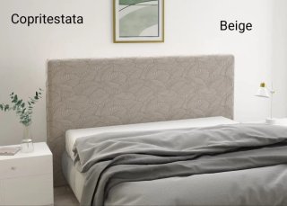 Copritestata letto grigio chiaro e altri colori