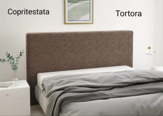 Copritestata letto grigio chiaro e altri colori