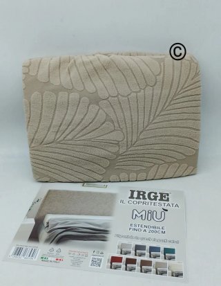 Copritestata letto grigio chiaro e altri colori