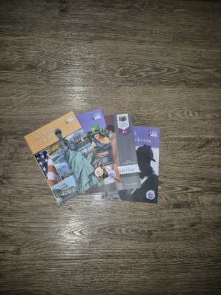 LOTE DE LIBROS DE BURLINGTON BOOKS EN INGLES
