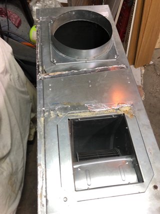 Extractor de aire metálico