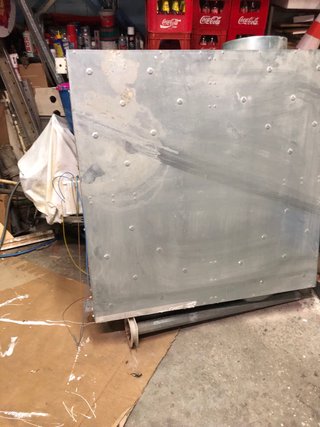 Extractor de aire metálico
