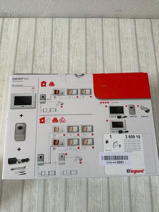 Videoportero Legrand Easykit WiFi Blanco