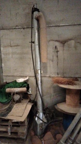 Sinfin hidráulico de grano 2.50m