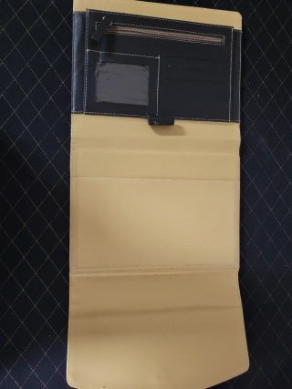 Funda de piel para agenda