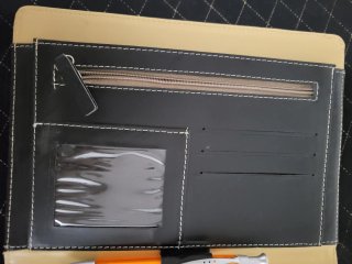 Funda de piel para agenda