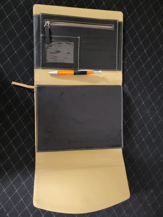 Funda de piel para agenda