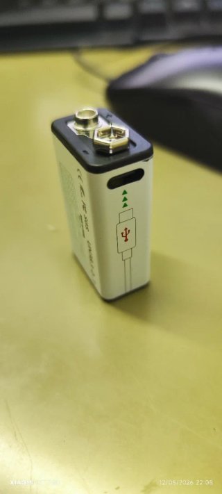 Batería Rscrola 9V 21800mAh Li-ion Recargable