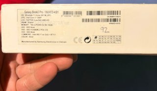 Samsung Galaxy Book2 Pro Argento