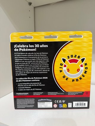 Caja Pokémon Día de Pokémon 2026 Sellada