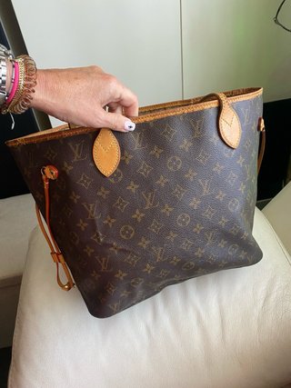 Bolso LV Neverfull MM Marrón