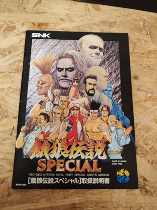 Fatal Fury Special NeoGeo AES Japón SNK
