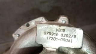 Toyota 172010r041 turbocompresor avensis 5790878