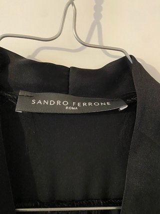 Abito Sandro Ferrone nero/grigio