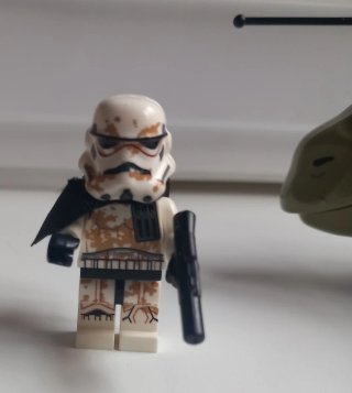 Lego Star Wars compatible figura y montura