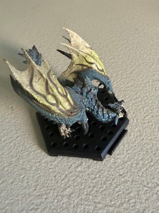 Statuetta Monster Hunter Rathalos Azzurro