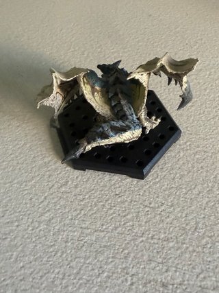 Statuetta Monster Hunter Rathalos Azzurro