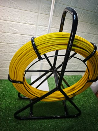 Guía 6mmx100M Rodador de Conducto de Fibra